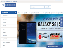 Tablet Screenshot of didongsinhvien.com